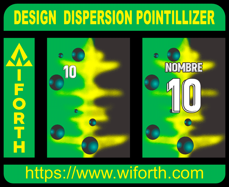 DESIGN DISPERSION POINTILLIZER