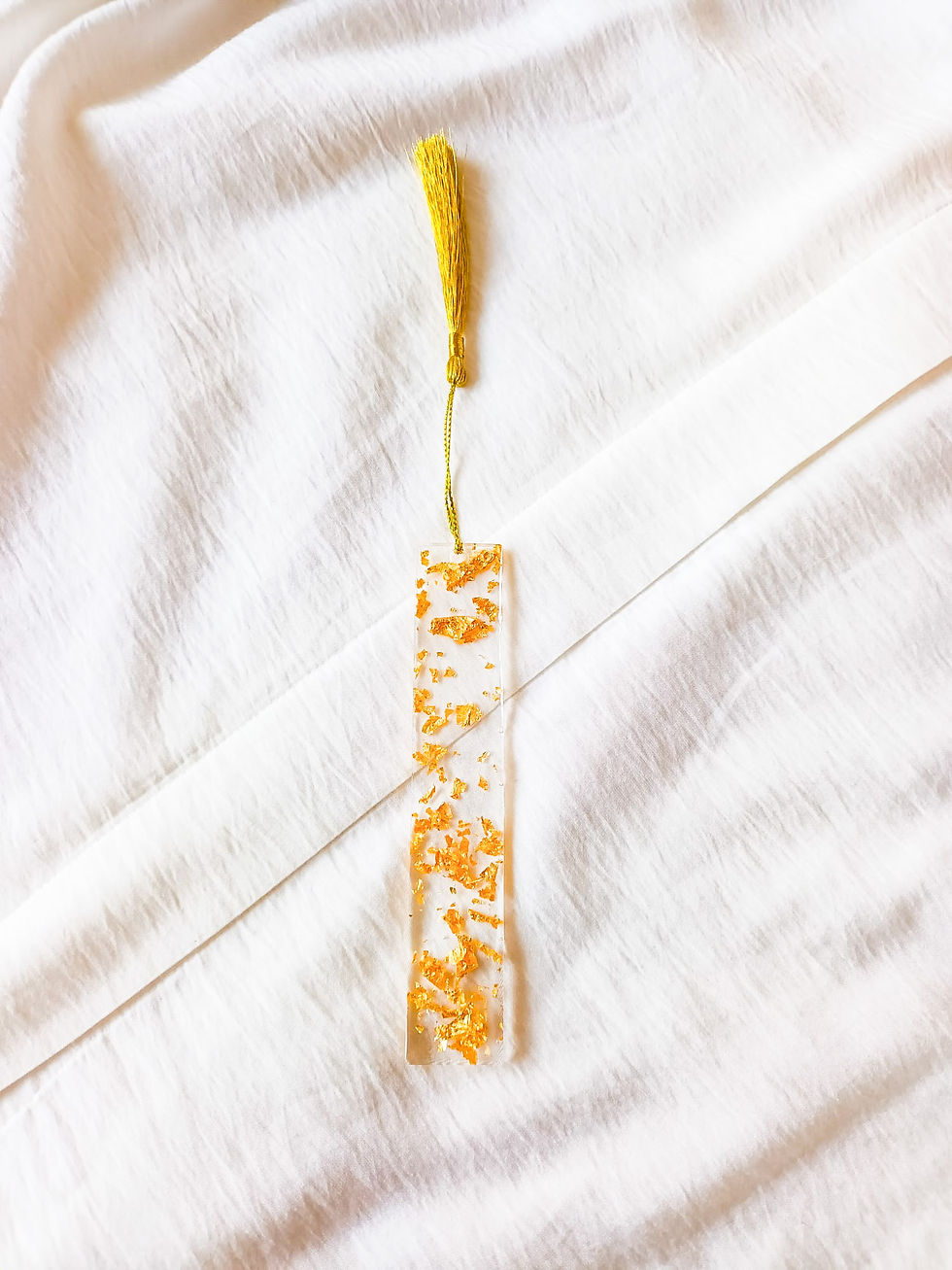 Gold Resin Bookmark