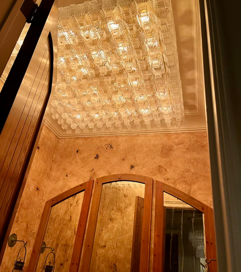 Chandelier Install Downtown Austin