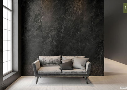 Layla evokes magic. The magic of stories set in caves filled with gold that tell tales of love. Its combination of dark and light greys creates a boldness and appeal that, like The Thousand and One Nights, is thoroughly seductive. NJ