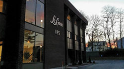 From the parking lot