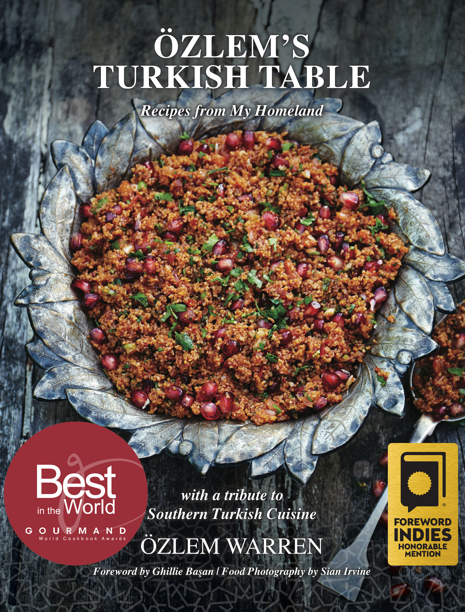 Özlem's Turkish Table, Özlem Warren, Gourmand Best in World cookbook SIGNED