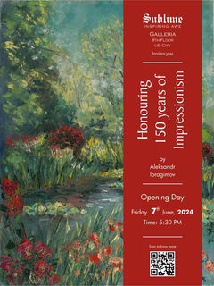 Sublime Gallery Prestige Group, Solo Exhibition, Artist interview, 150 years of impressionism