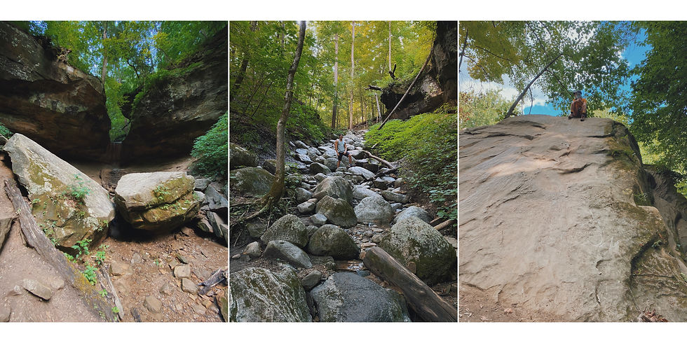 turkey run state park indiana hiking camping