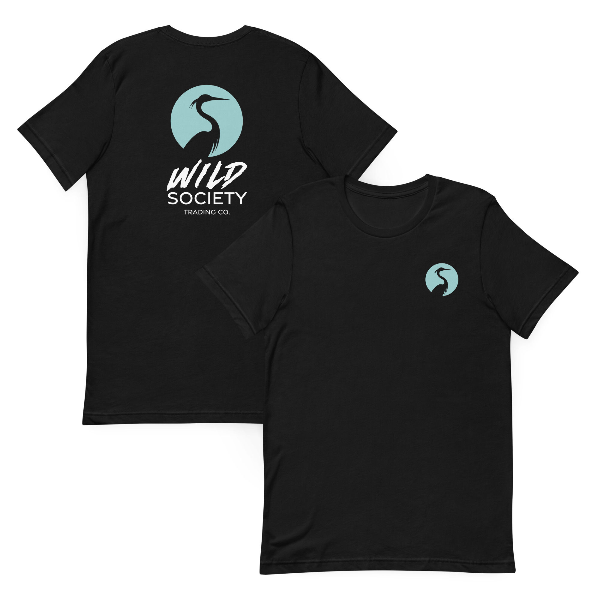 OG T-Shirt - Black / Wild Cyan