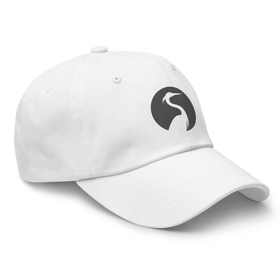 Thumbnail: Dad Hat - White / Charcoal