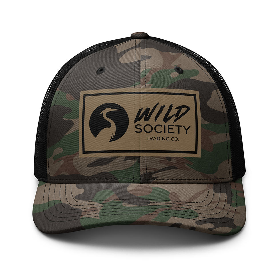 Thumbnail: Camo Trucker Hat - Coyote