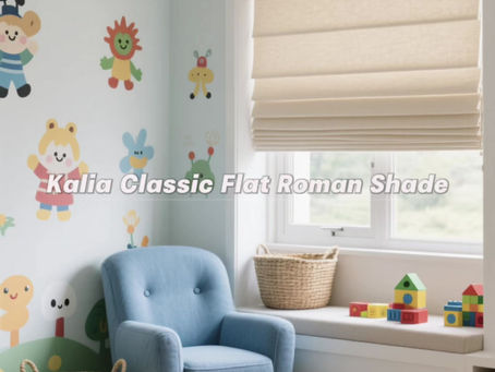 公寓改造|一副罗马帘改变整个空间