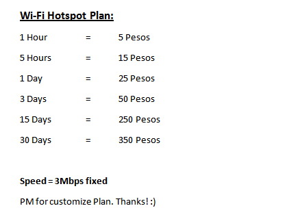 Our Internet Plan
