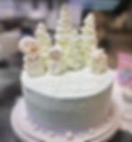 Tasty Toucan custom ice cream cake