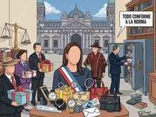 Ya es legal darle regalos a la presidenta y a sus funcionarios