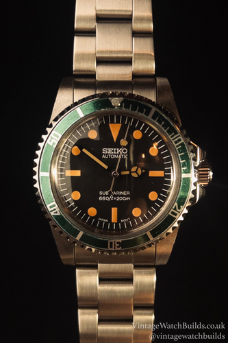 Kermit Sub Seiko Mod – Custom Vintage Watch
