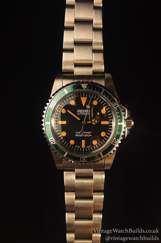Kermit Sub Seiko Mod – Custom Vintage Watch