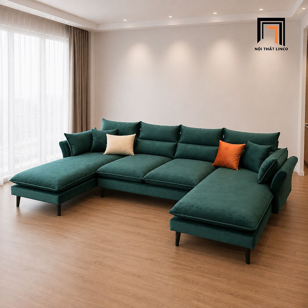 sofa chữ U dài 3m