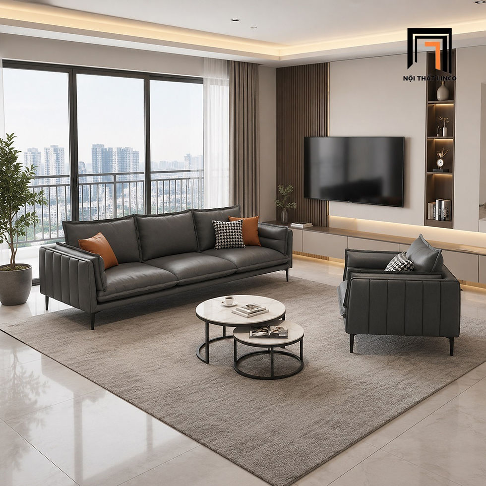 sofa phòng khách dài 2m2