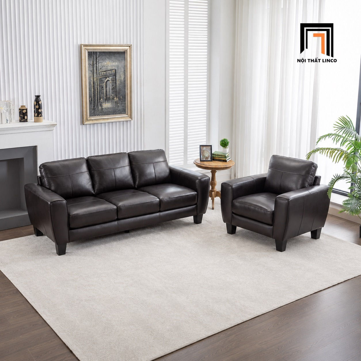 sofa phòng khách dài 2m