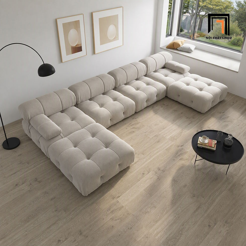 sofa chữ U dài 2m64