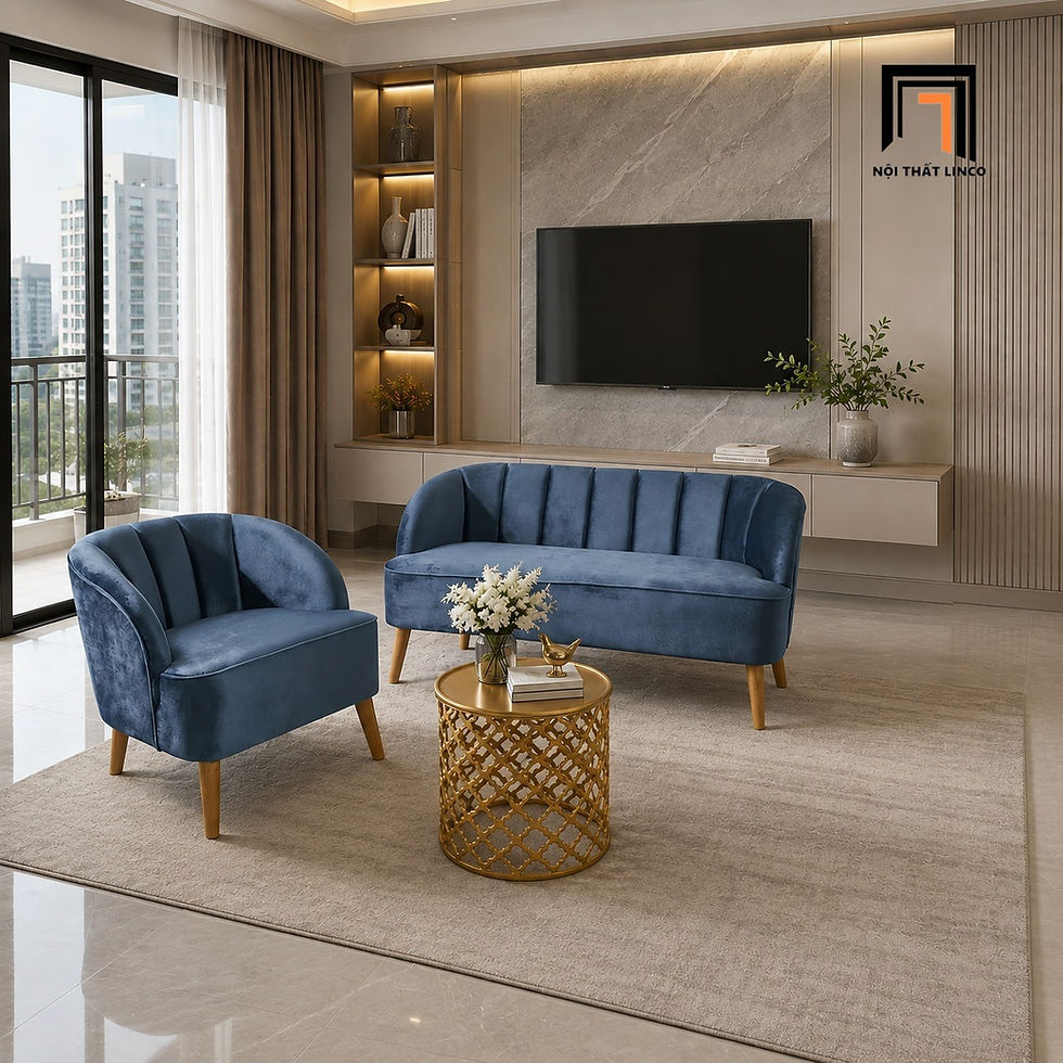 sofa phòng khách dài 1m4