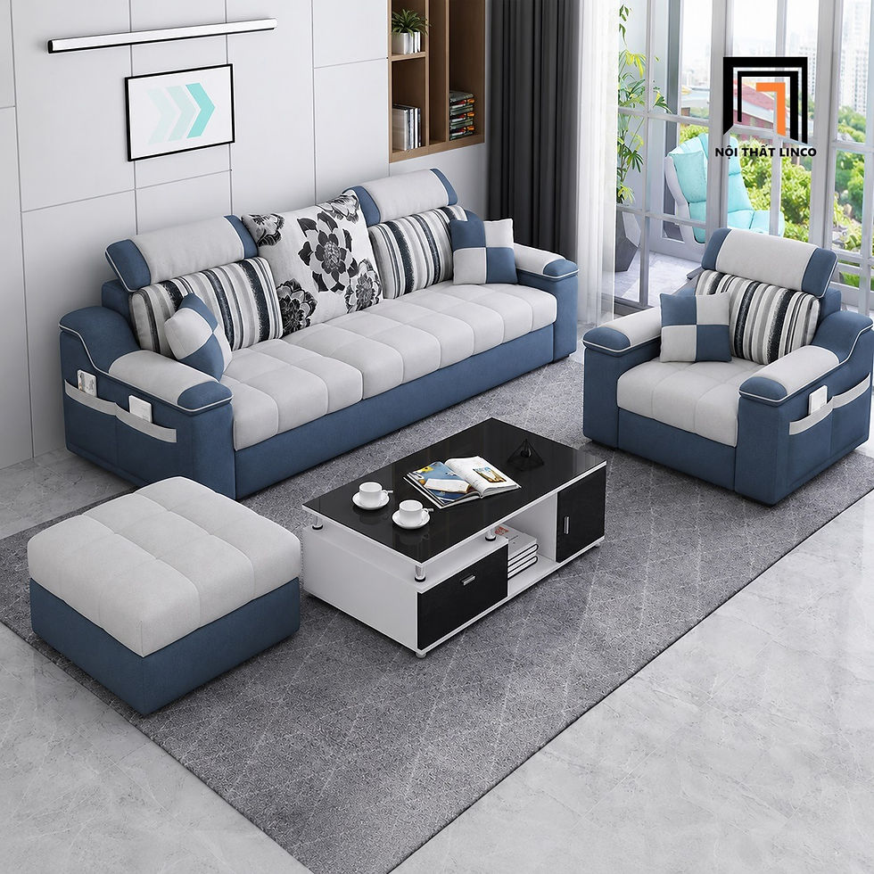 sofa phòng khách dài 2m1