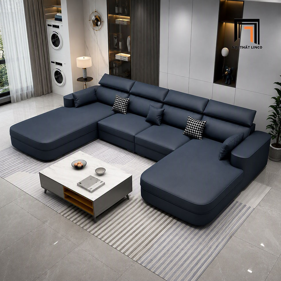sofa chữ U dài 3m