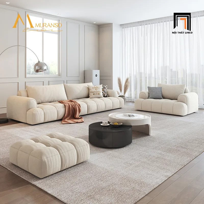 sofa phòng khách dài 2m6