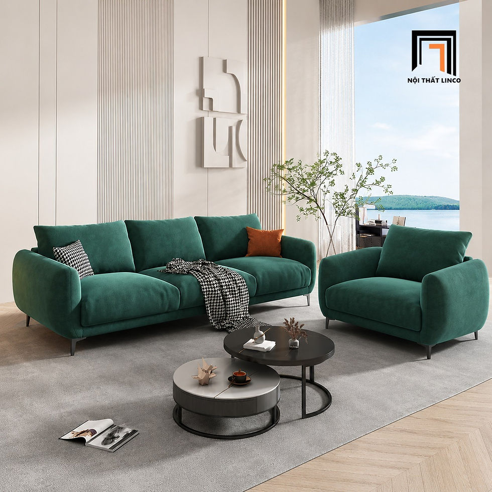 sofa phòng khách dài 2m1