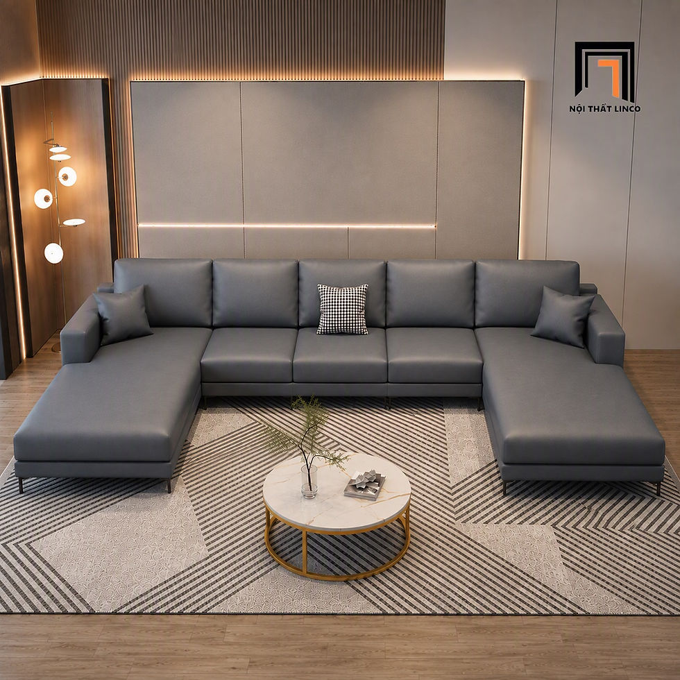 sofa chữ U dài 3m15