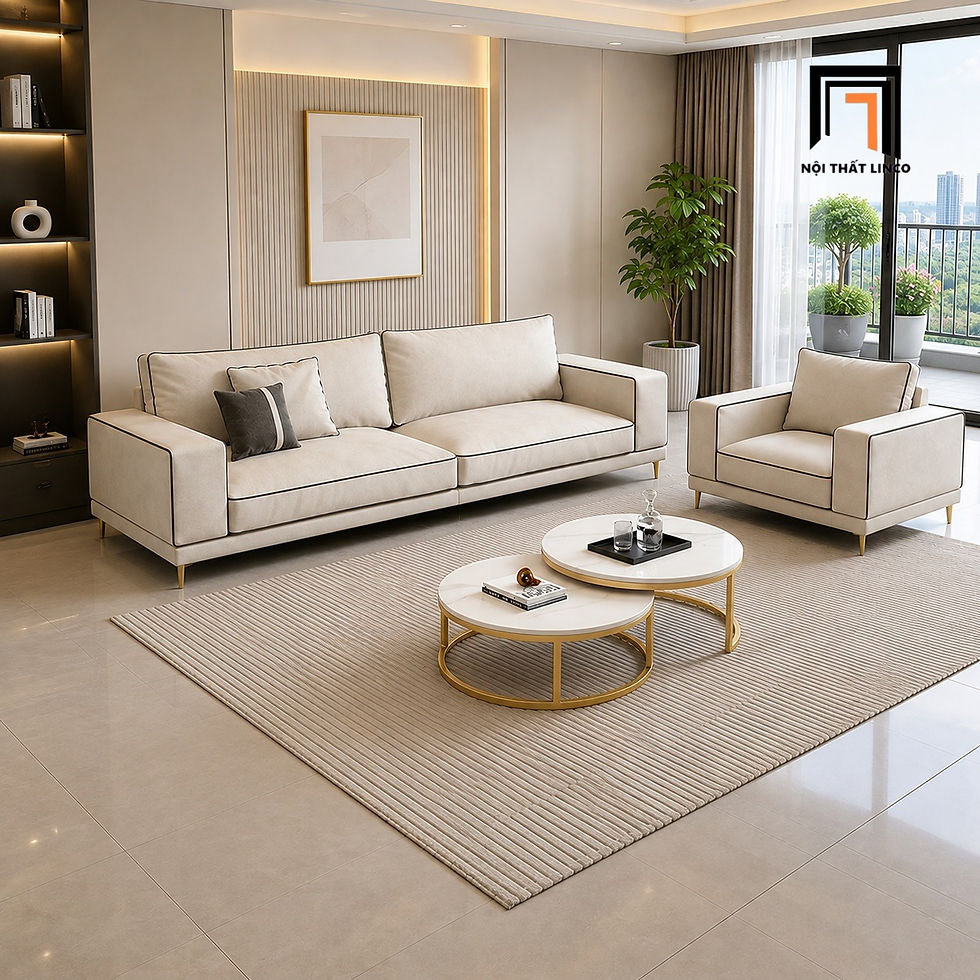 sofa phòng khách dài 2m