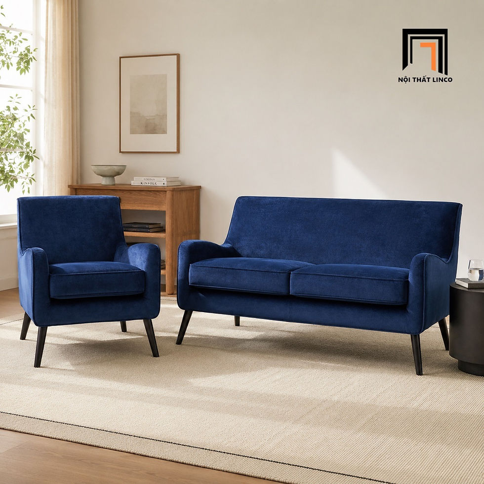 sofa phòng khách dài 1m8