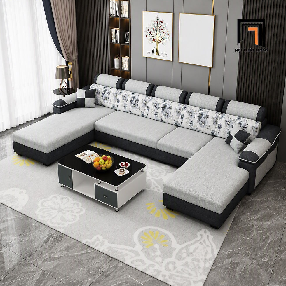 sofa chữ U dài 3m3