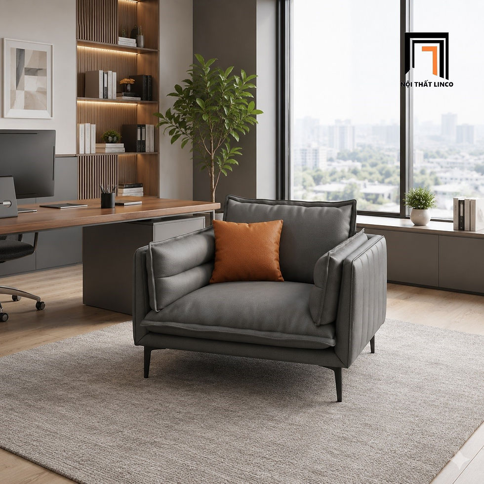 sofa màu đen cao cấp