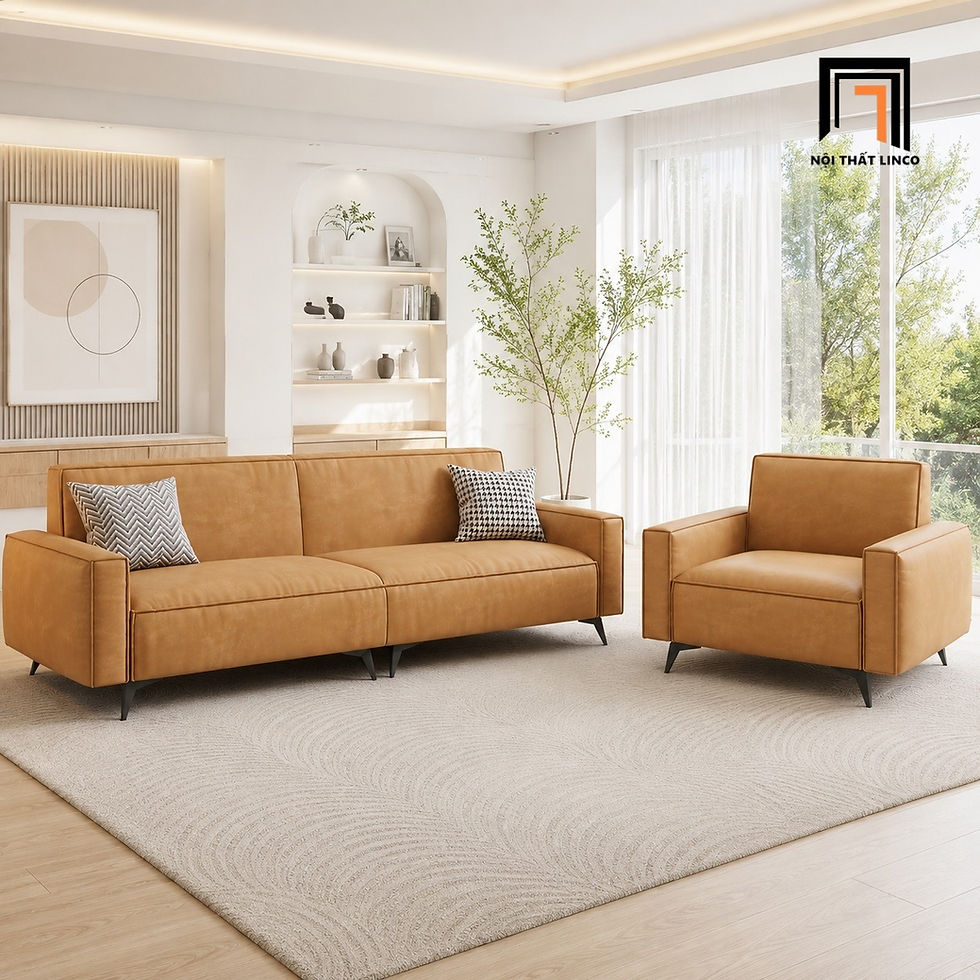 sofa phòng khách dài 2m1