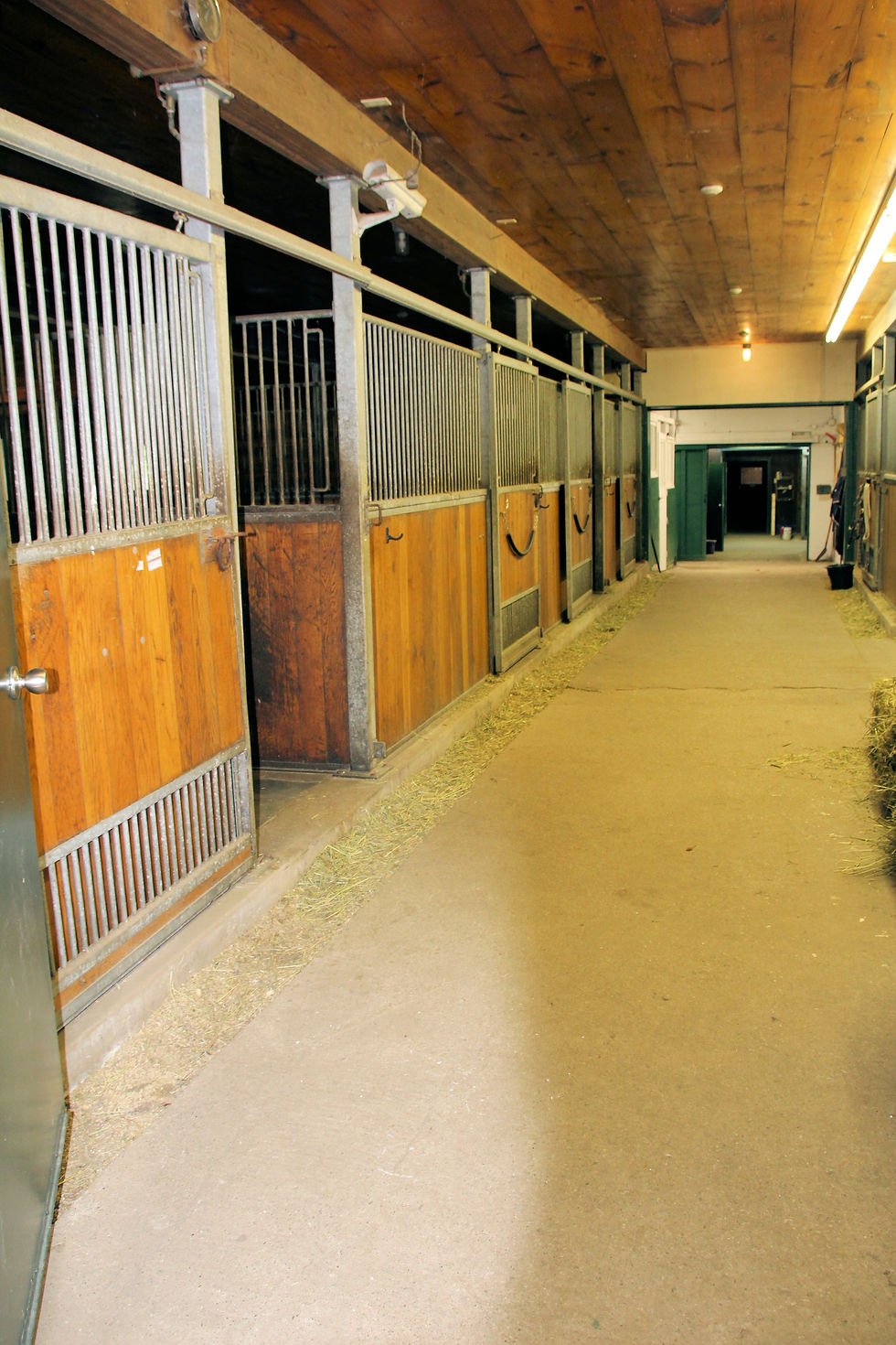 Barn A interior