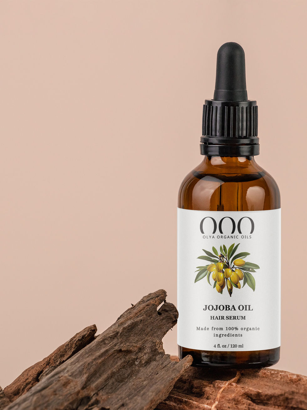 Jojoba hair organic oil for healthier hair