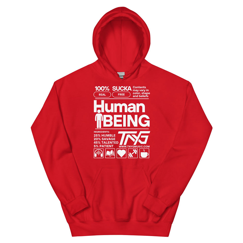 Thumbnail: 'Human Being' Unisex Hoodie