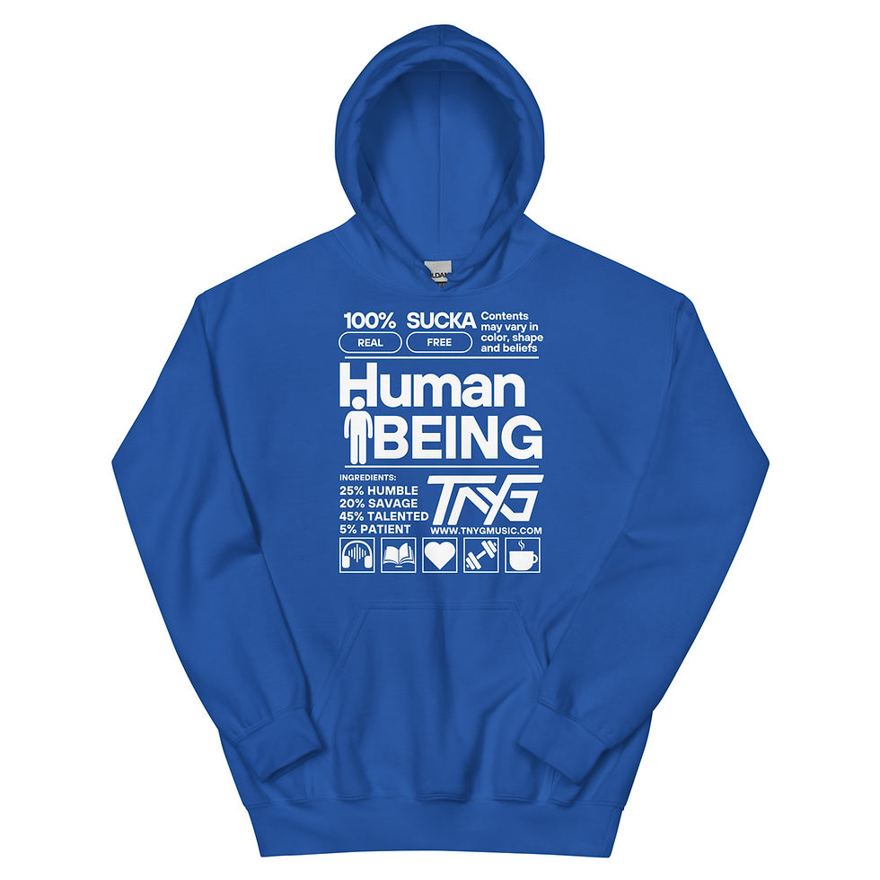 Thumbnail: 'Human Being' Unisex Hoodie