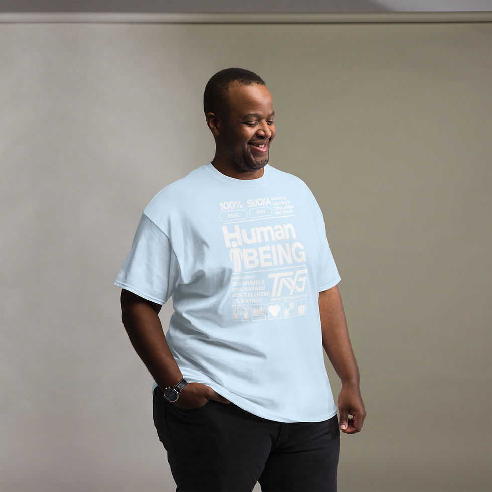 Thumbnail: 'Human Being' Mens Tee