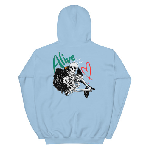 Alive' Unisex Hoodie (Dual Logo) | TNYG | Home Page