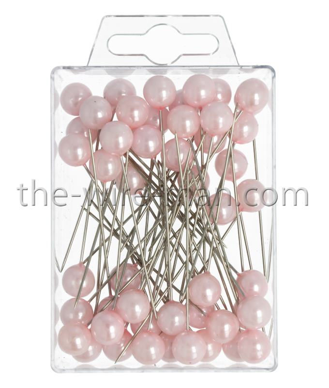 תמונה ממוזערת: חרוז דמוי פנינה על סיכה