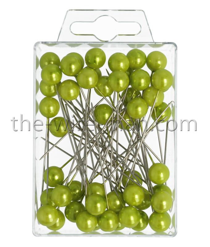 תמונה ממוזערת: חרוז דמוי פנינה על סיכה