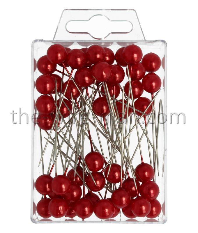 תמונה ממוזערת: חרוז דמוי פנינה על סיכה