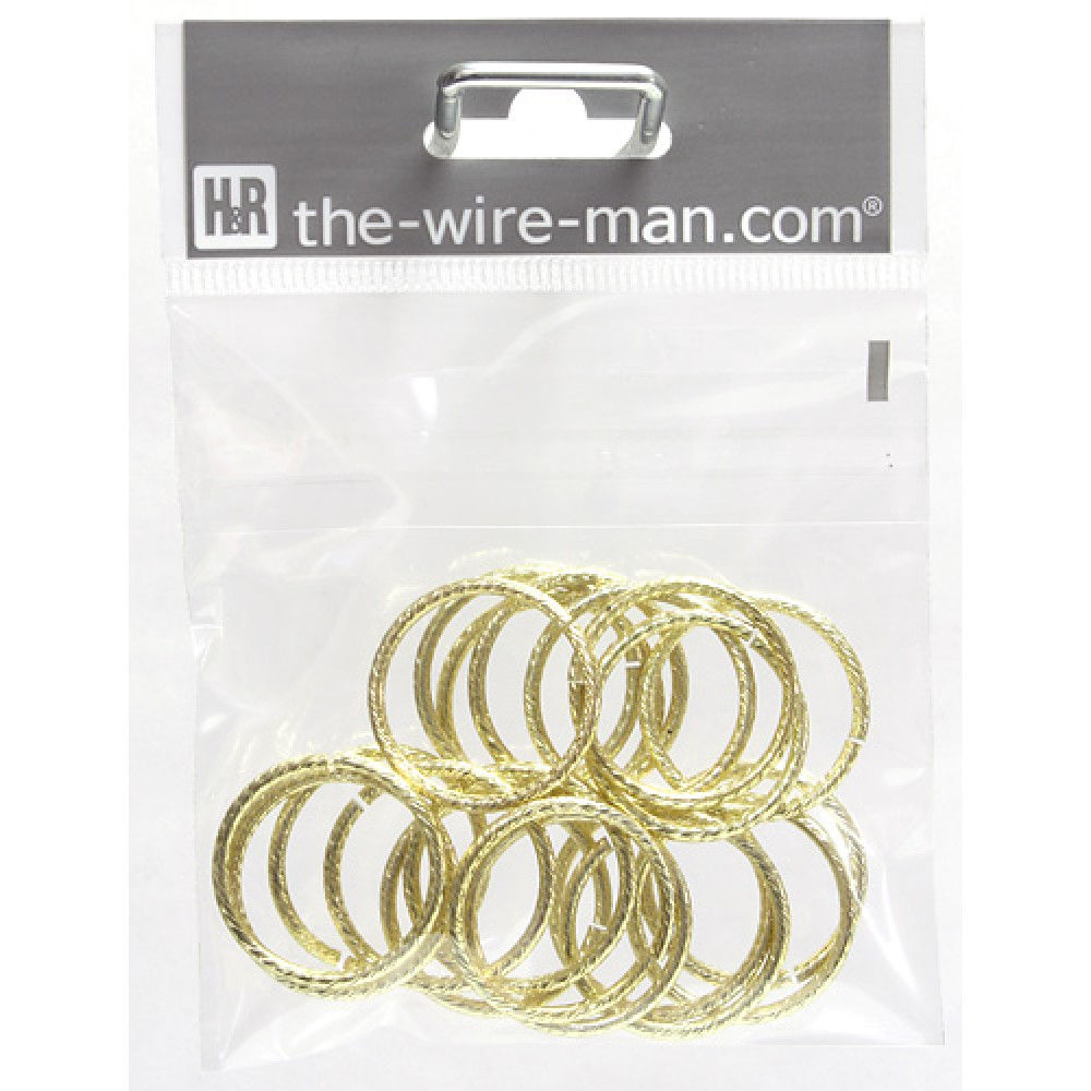 טבעות מתכת בצבע זהב וכסף לקישוט ולעיצוב דקורטיבי