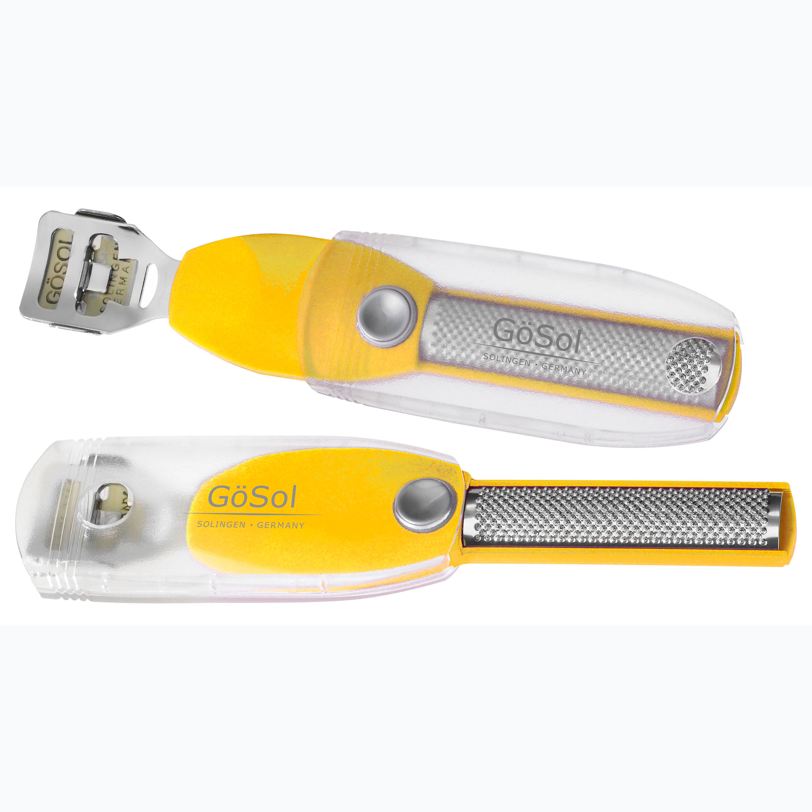 635015117402 פומפייה וידית לסכין להסרת עור משולב  דגם Gosol- niegeloh so