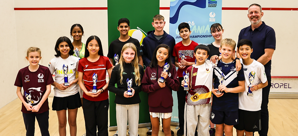 Rising Stars Light Up Oceania Juniors in Epic Finals in Melbourne