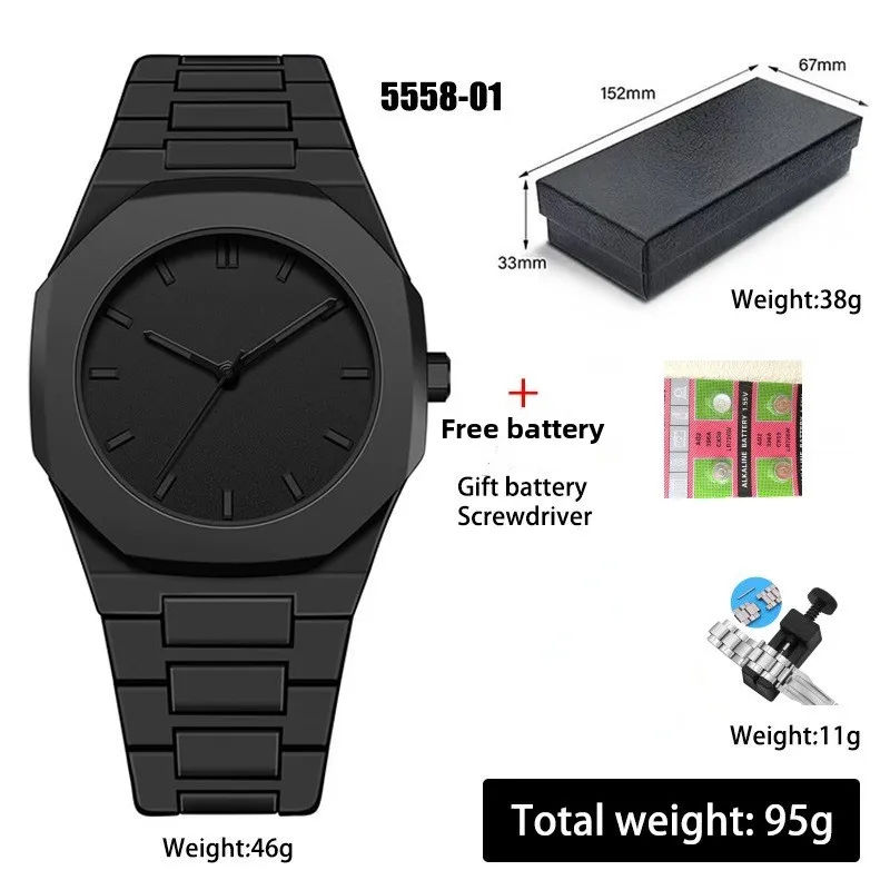 Thumbnail: Matte black quartz watches