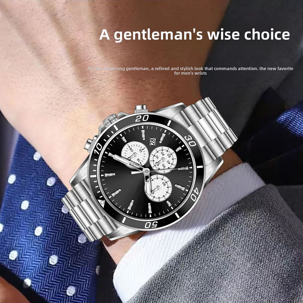 Thumbnail: Silver Summit Chronograph Watch 