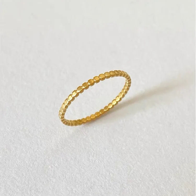 Thumbnail: Stackable Titanium Steel Fashion Rings