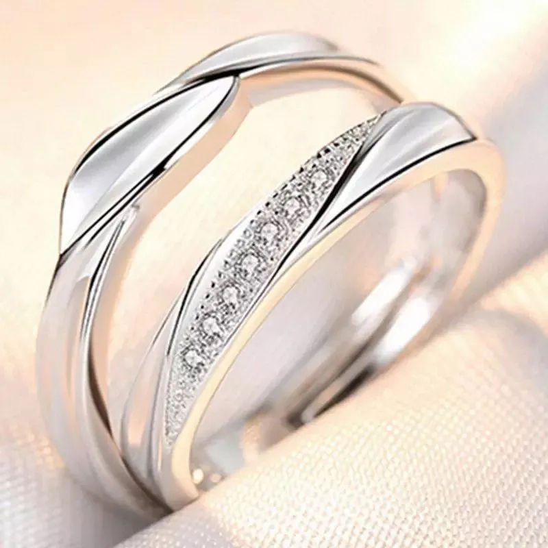 Thumbnail: Adjustable Crown Zirconia Rings