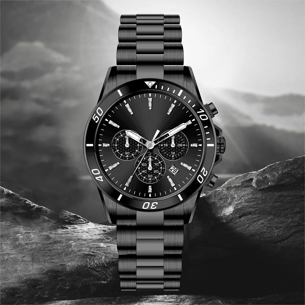 Thumbnail: Silver Summit Chronograph Watch 