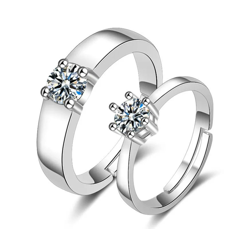 Thumbnail: Adjustable Crown Zirconia Rings